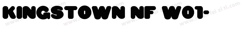 Kingstown NF W01字体转换
